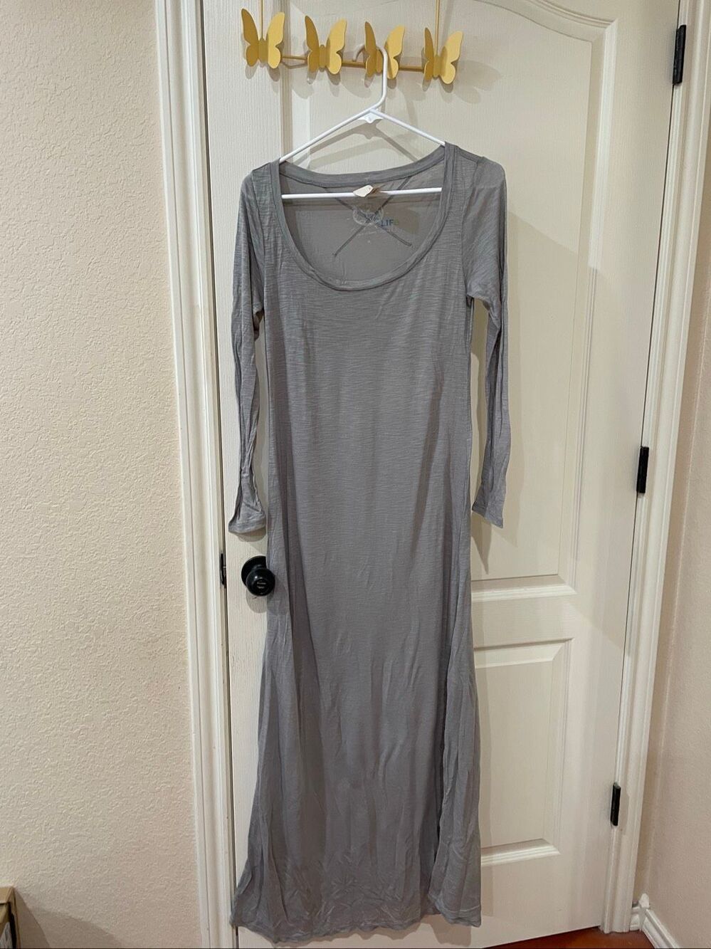 Blue life maxi dress size medium NWT